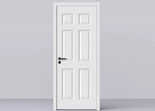 Stylish and Safe 6-Panel Interior Fire Doors